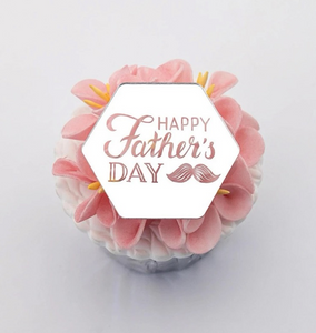Happy Father's Day Acrylic Toppers
