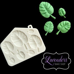 Monstera Leaf Variety Mold