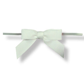 White Grosgrain Bow