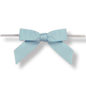 Light Blue Grosgrain Bow