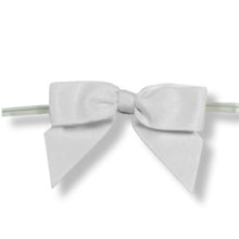 Load image into Gallery viewer, White Grosgrain Bow