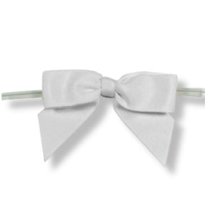White Grosgrain Bow