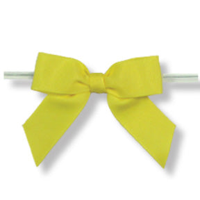 Lemon-Yellow Grosgrain Bow