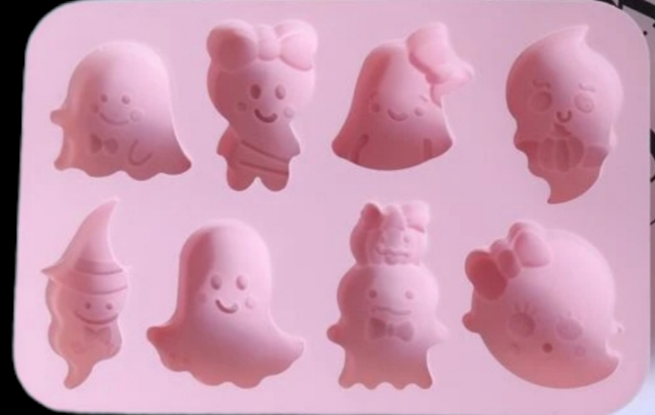 Cute Ghost Chocolate Mold