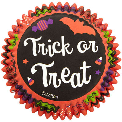 Trick or Treat Cupcake Liner