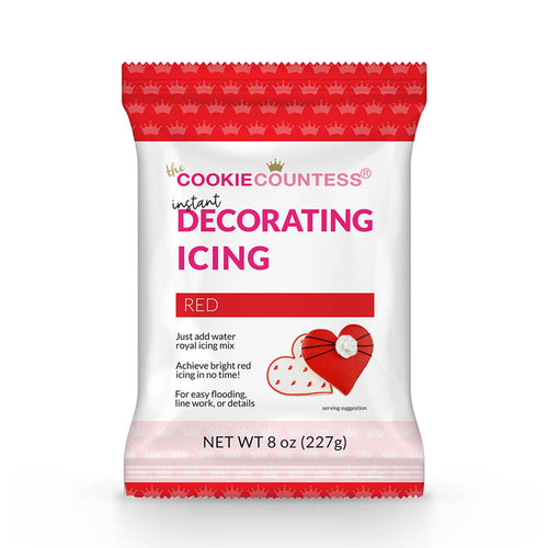 Red Instant Royal Icing Mix