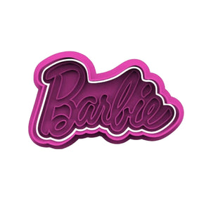 Barbie Logo Cutter and Stamp