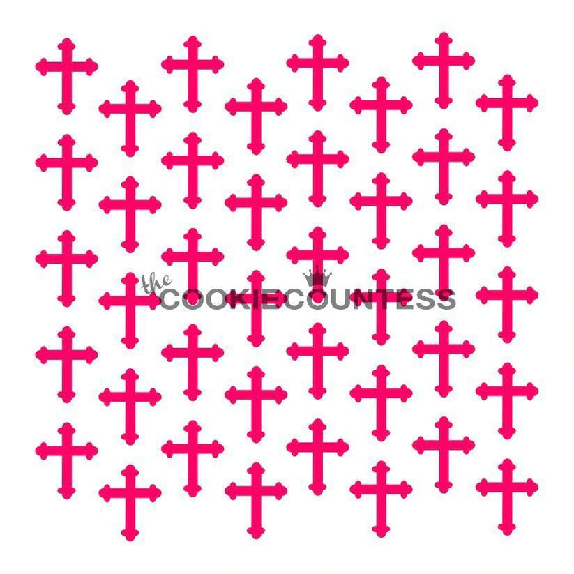 Crosses Stencil