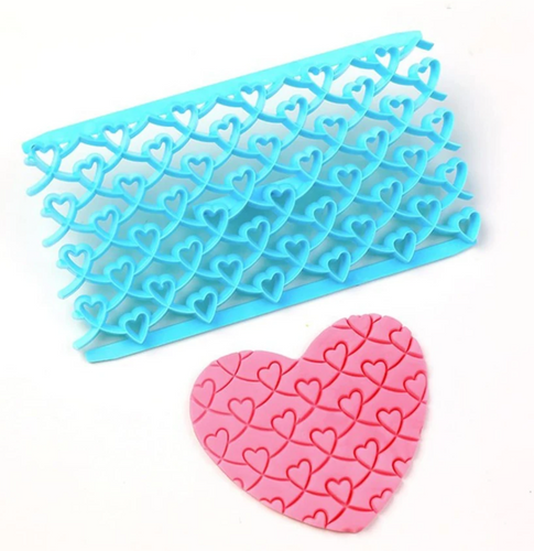 Heart Design Fondant Embosser