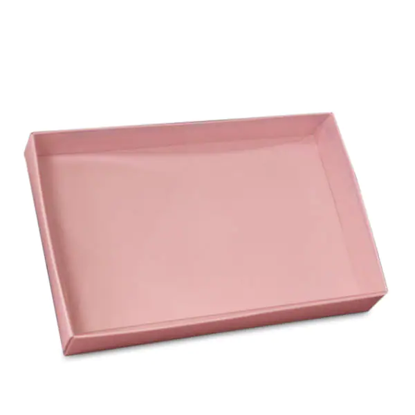 Pink Rectangular Box Pink Box W/Clear Top – Create A Cake