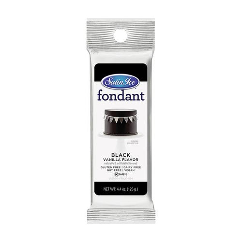 Satin Ice Black Fondant