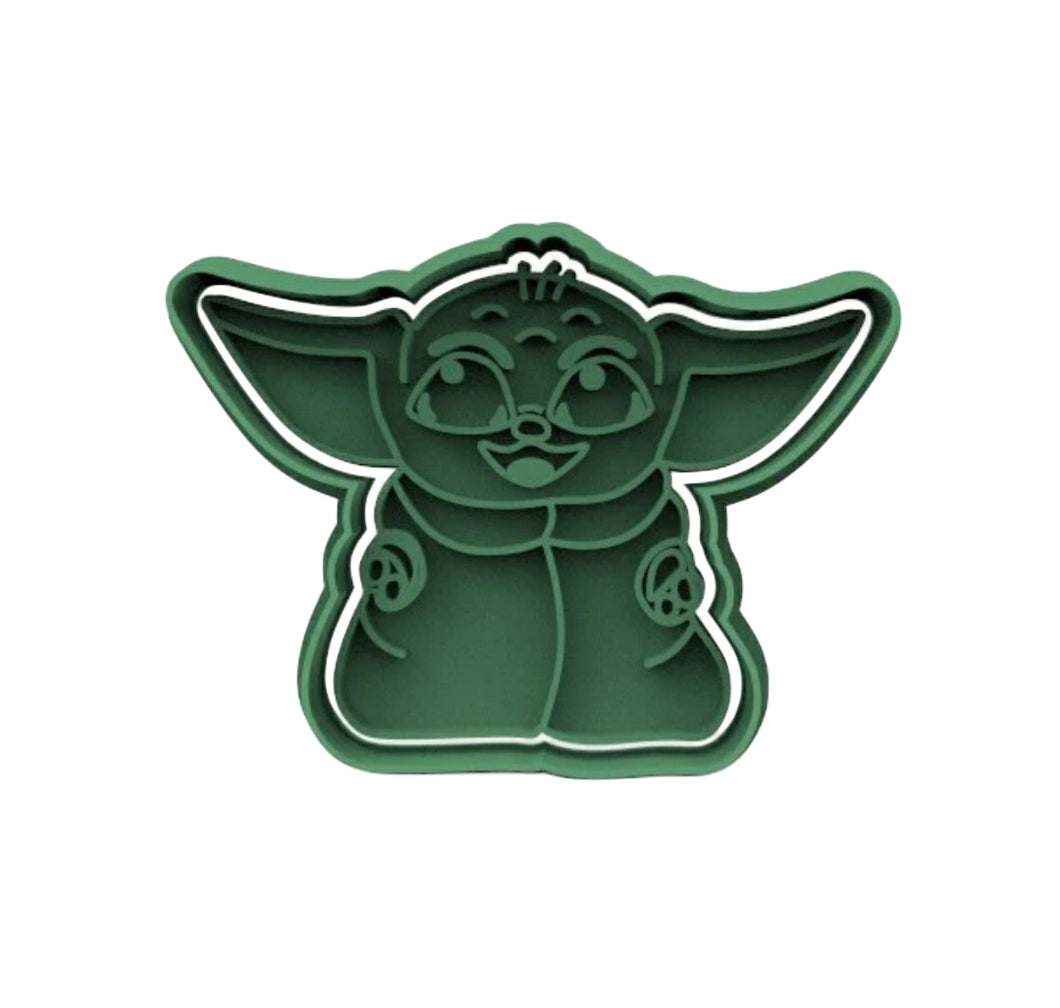 Baby Yoda 1 Cutter and Stamp