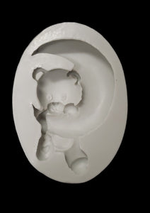 Bear Holding Moon Mold