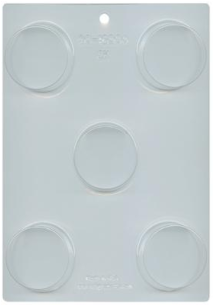 Plain Cookie chocolate molds