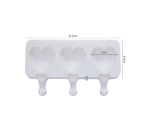 Heart Popsicle Mold