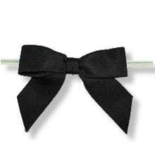 Load image into Gallery viewer, Black Grosgrain Bow