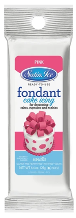 Satin Ice Pink Fondant