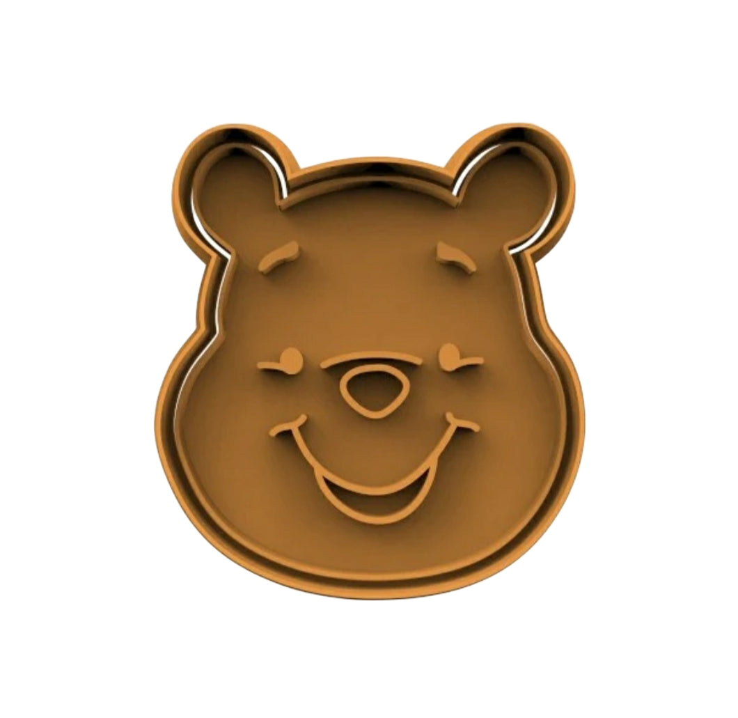 Pooh's Face Cutter and Stamp