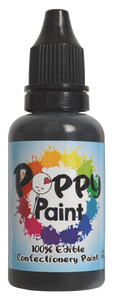 Black Poppy Paint