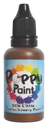 Bronze Pearlescent Poppy Paint