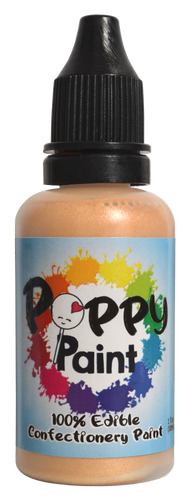 Champagne Pearlescent Poppy Paint
