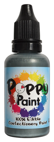 Gunmetal Pearlescent Poppy Paint
