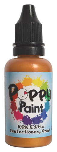Honey Gold Pearlescent Poppy Paint