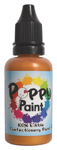 Honey Gold Pearlescent Poppy Paint