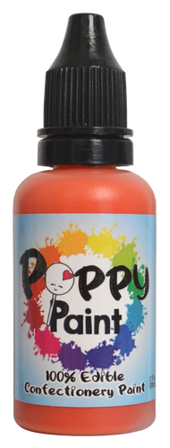 Orange Poppy Paint
