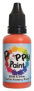 Orange Poppy Paint