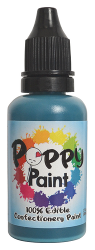Teal Poppy Paint
