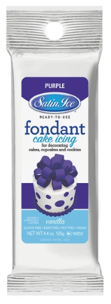 Satin Ice Purple Fondant
