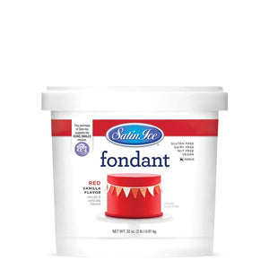 Satin Ice Red Fondant
