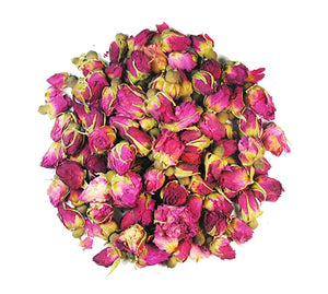 Edible dry rose buds