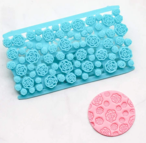 Rose Shaped Fondant Embosser
