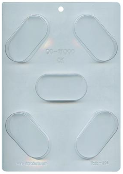 Plain Cookie chocolate molds