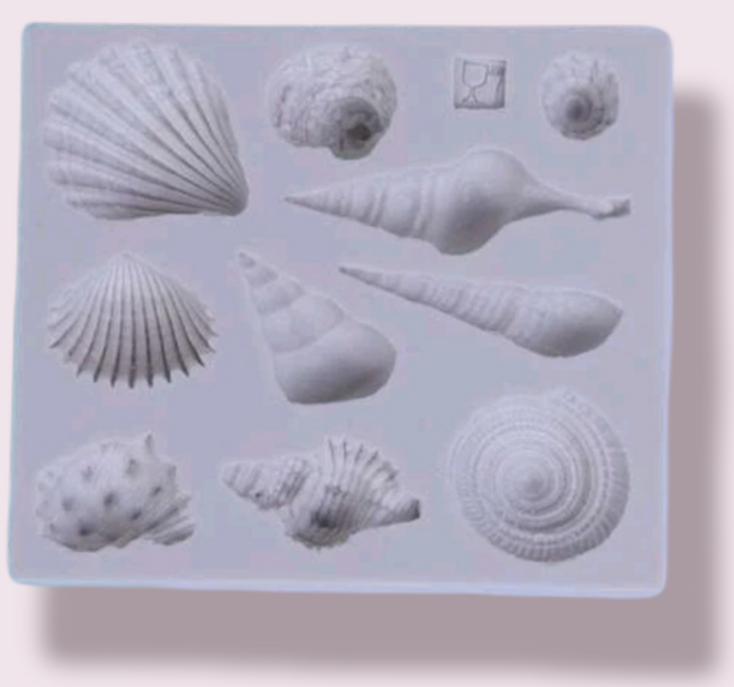 Sea Shell Fondant Mold